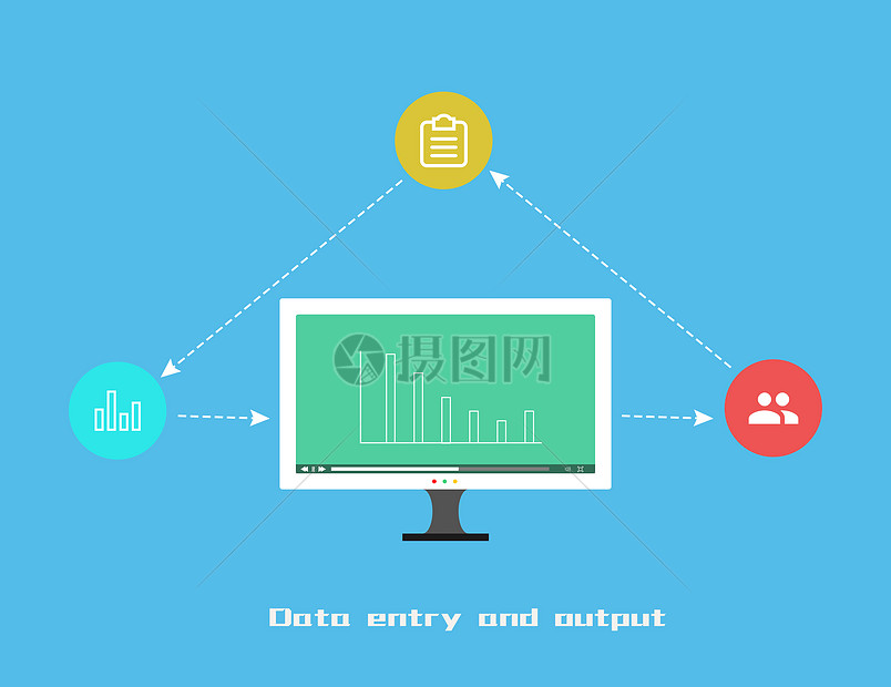创意数据处理图示 免费素材与专业服务指南